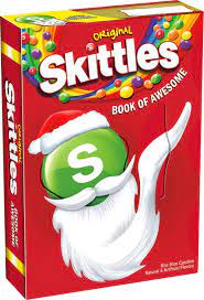 Skittles Christmas Book of Awesome 6.51oz - Sweets and Geeks