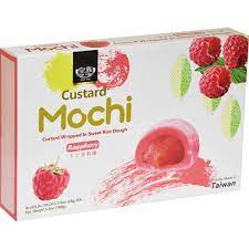 Royal Family Custard Mochi Raspberry 168g - Sweets and Geeks