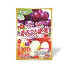 Kasugai Apple and Grape Gummy Candy 32g - Sweets and Geeks