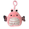 Squishmallows: Andreina the Pink Monarch Butterfly Clip