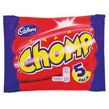 Cadbury Chomp 5pk - Sweets and Geeks
