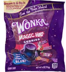 Wonka Magic Hat Gummies 4oz - Sweets and Geeks