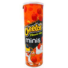 Cheetos Mini's Flaming Hot Tube 3.625oz - Sweets and Geeks