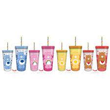 Care Bears 24oz 4pc Color Changing Cold Cup Set - Sweets and Geeks