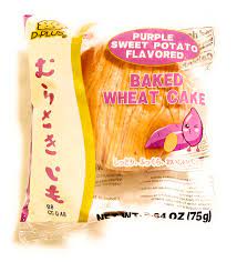 D-PLUS Baked Wheat Cake - Purple Sweet Potato 2.64oz - Sweets and Geeks