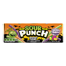 Sour Punch Spooky Straws 3.2oz - Sweets and Geeks