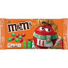 M&M's Xmas Peanut Butter 10oz - Sweets and Geeks