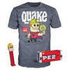 Funko Pop! Tee + Pez: Quake (S)