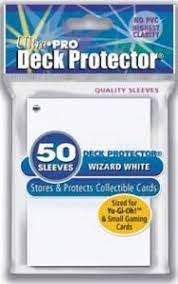 Ultra Pro 50ct Japanese Size Sleeves Wizard White - Sweets and Geeks
