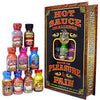 Hot Sauce Challenge Book of Pleasure & Pain 12pk