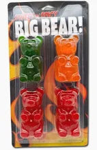 Sweet 'n' Spicy Gummy Bears 4 Pack - Sweets and Geeks