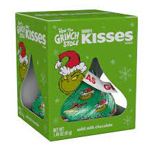 Hershey Kisses Grinch 1.45oz - Sweets and Geeks