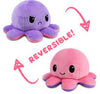 Reversible Octopus Plush: Pink & Purple