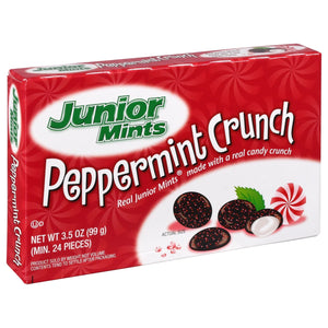 Junior Mints Peppermint Crunch Theater Box 3.5oz - Sweets and Geeks