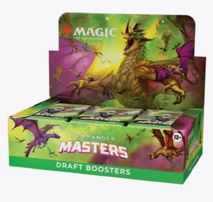 Commander Masters - Draft Booster Box (Pre-Sell 8-4-23) - Sweets and Geeks