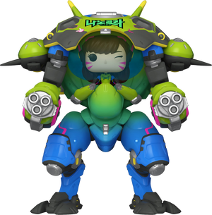 Funko Pop! Games: Overwatch - D.VA with Meka (Anniversary Exclusive) #177 - Sweets and Geeks