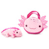 Purse & Plush - Pink Axolotl