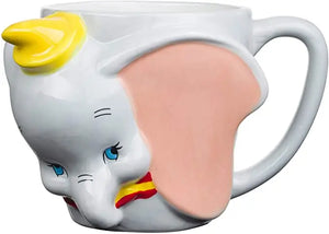 Disney Dumbo Face Ceramic 3D Sculpted Mug - Sweets and Geeks