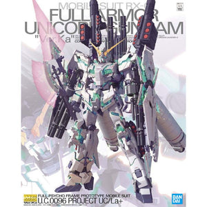 Mobile Suit Gundam Unicorn MG RX-0 Full Armor Unicorn Gundam (Ver.Ka) 1/100 Scale Model Kit - Sweets and Geeks