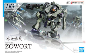 Mobile Suit Gundam: The Witch from Mercury HGTWFM Zowort 1/144 Scale Model Kit - Sweets and Geeks
