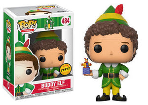 (Damaged Box) Funko Pop Movies: Elf - Buddy Elf (Chase) #484 - Sweets and Geeks
