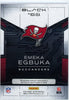 Emeka Egbuka 2025 Panini Black Rookie Components #RCO-EEA Memorabilia (RC) - Tampa Bay Buccaneers back