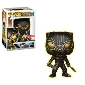 Funko Pop! Marvel: Black Panther - Erik Killmonger (Glow in Dark) (Target Exclusive) #279 - Sweets and Geeks