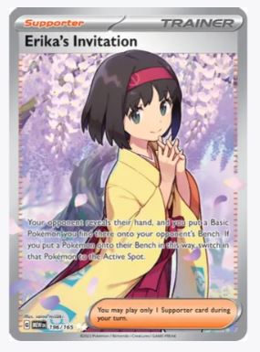 Erika's Invitation (Full Art) SV: Scarlet and Violet 151 #196/165 - Sweets and Geeks