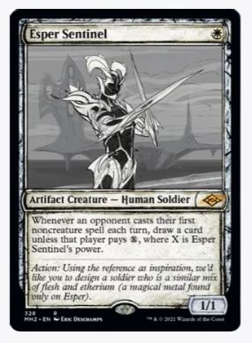 Esper Sentinel (Showcase) - Modern Horizons 2 - #328 - Sweets and Geeks