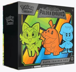Scarlet & Violet Paldea Evolved Elite Trainer Box (Pre-Sell 6-5-23) - Sweets and Geeks