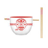 Five Nights at Freddy's - Fazbear's Pizza Box Logo Ramen Bowl w/ Chopsticks