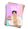 Funny Birthday Card - G(OLD)en Harry Styles