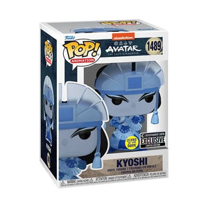 Funko Pop! Animation: The Last Airbender - Kyoshi Spirit (GITD) (EE Exclusive) #1489 - Sweets and Geeks