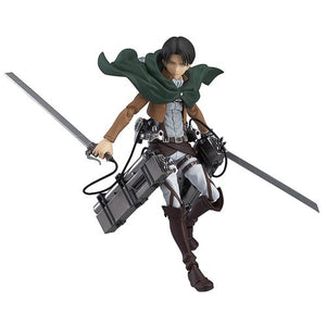 Attack On Titan Levi Figma Action Figures - ReRun - Sweets and Geeks