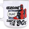Deadpool Nerdin Since the 90s 20oz Ceramic Camper Mug