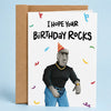 Birthday Rocks Birthday Card