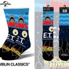 Universal Classics Mash Up - Mens Crew Straight Socks
