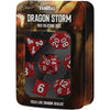 Dragon Storm Silicone Dice Set: Red Dragon Scales