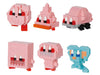 Kirby and the Forgotten Land Blind Bag Nanoblock Mininano Series - Sweets and Geeks