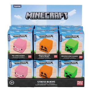 Minecraft Stress Blocks - Sweets and Geeks