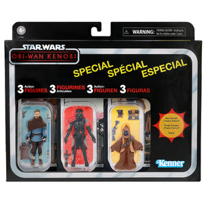 Star Wars The Vintage Collection Obi-Wan Kenobi Multipack 3 3/4-Inch Action Figures - Sweets and Geeks
