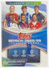 2025/26 Topps Flagship UEFA Club Competitions Soccer Blaster Box