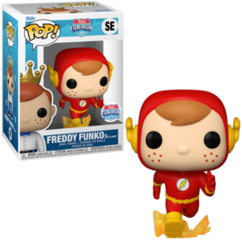 Funko Pop! Freddy Funko as The Flash (Fun on the Run Online Edition) #SE - Sweets and Geeks