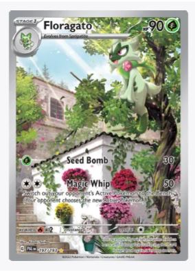Floragato (Illustration Rare) SV02: Paldea Evolved # 197/193 - Sweets and Geeks
