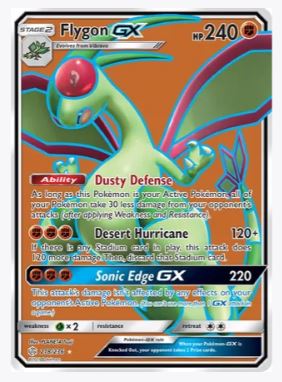Flygon GX (Full Art) SM - Cosmic Eclipse # 218/236 - Sweets and Geeks