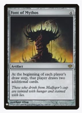Font of Mythos - Mystery Booster Cards - #136/145 - Sweets and Geeks