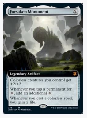 Forsaken Monument (Extended Art) - Zendikar Rising - #374 - Sweets and Geeks