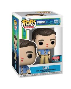 (Damaged Box) Funko Pop! Movies: Free Guy - Guy #1241 - Sweets and Geeks