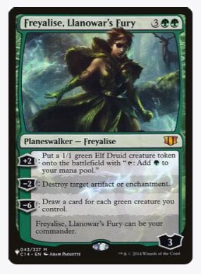 Freyalise, Llanowar's Fury - The List - #043/337 - Sweets and Geeks
