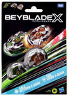 Beyblade X Gale Wyvern 5-80GB vs Tail Viper 3-80HN Battle Tops Dual Pack
